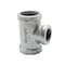 Thrifco Plumbing 1/2 Inch x 1/2 Inch x 3/8 Inch Galvanized Steel Reducer Tee 5217071 - alternate 5